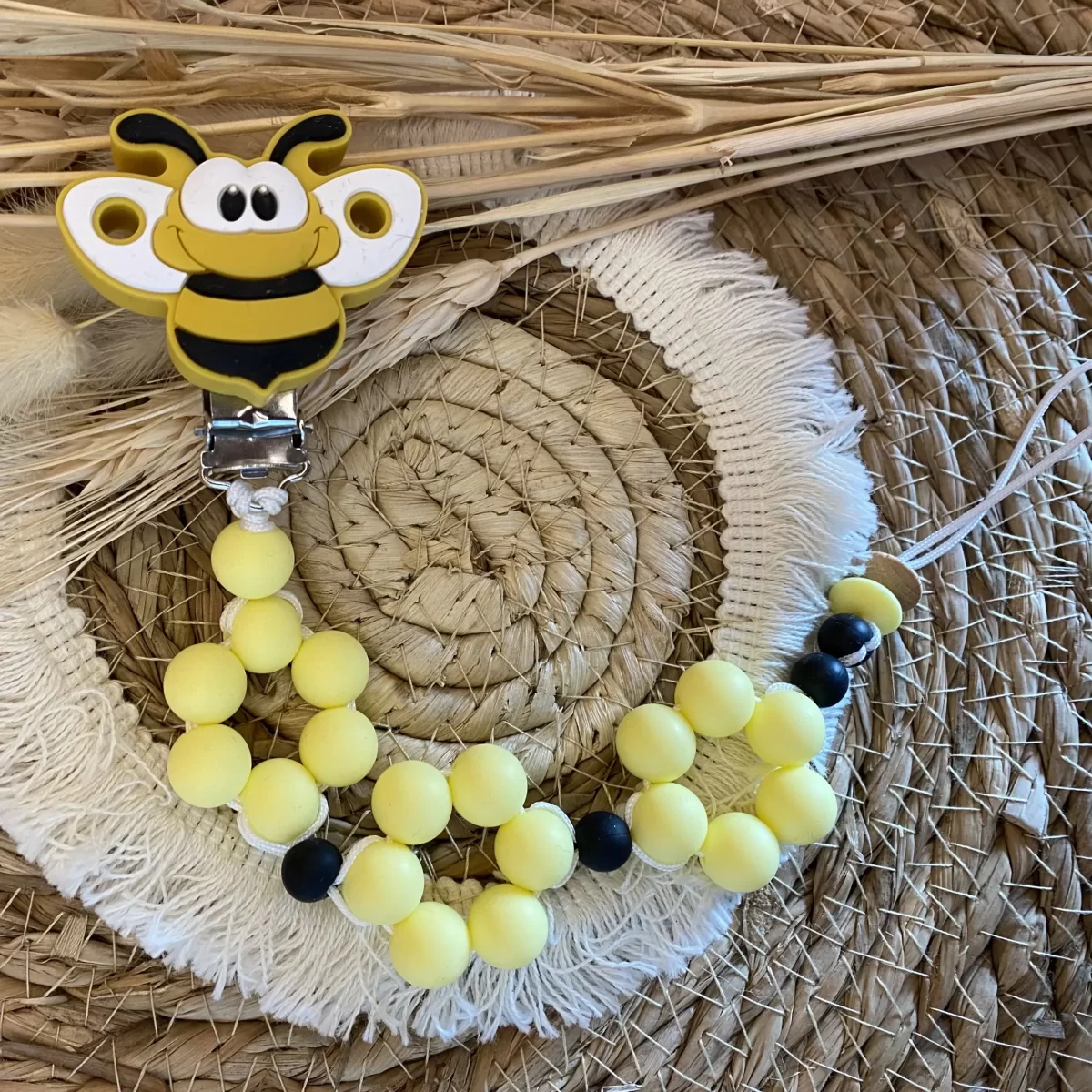 Bijen fopspeenketting
